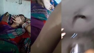 Lover's big cock in bhabhi's tight pussy